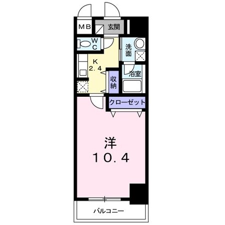 ベルナティオの物件間取画像